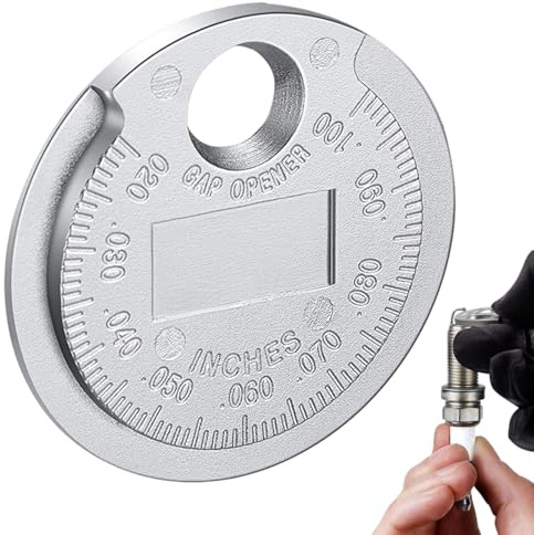 Regolatore di distanza per candele, con campo di misurazione da 0,6 a 2,4 mm per automobili, per auto motore tosaerba trattore veicoli