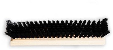 Veluxis Tapezierbürste 23,5 × 6 cm mit Holzgriff und Kunstborsten