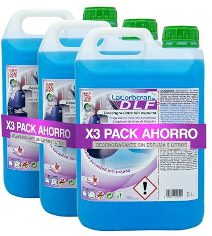 La Corberana Limpiador Línea de Flotación Piscina | Suelo 5L | Pack de 3
