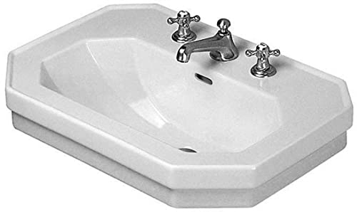 Lavabo Duravit 1930, 70x50cm, 1 agujero para grifo, Color: Blanco