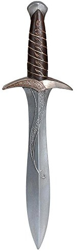 Lord Of The Rings: Bilbo Baggins Sting Light up Sword for Kids by Rubies, No Size
