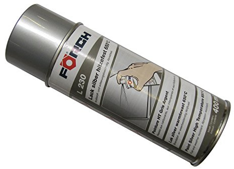 Förch Lack Silber L230 hitzefest 650 °C