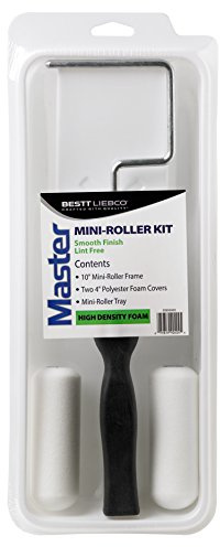 Bestt Liebco 559040400 Master 4 inch Foam 4 Piece Mini Roller Kit