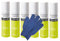 Duschschaum “Lebensfreude“ Sparpaket (6 x 150 ml) von Spitzner mit einem Gratis Massagehandschuh