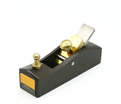 5 pcs Set DIY Mini Hand Planes Carpentry Carpenter Ebony Joinery Woodwork Tools (A)