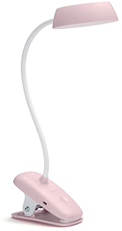 Philips LAMPADA DA TAVOLO DONUTCLIP 2.3W 40K P USB 02 Rosa 39687600