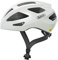 ABUS Rennradhelm Macator MIPS - Fahrradhelm für Einsteiger mit Schirm - geeignet Zopfträger - Damen und Herren - Weiß, Größe S, S (51-55 cm)