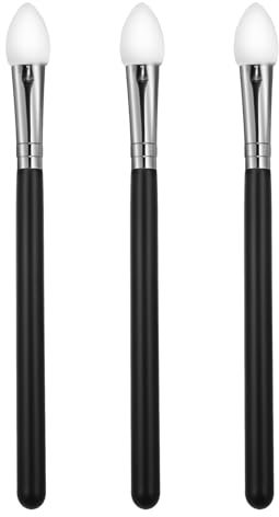 3 Stück Lidschatten Applikatoren Schwamm Lidschatten Pinsel Lidschatten Pinsel Schattenpinsel Für Anfänger Zauberstab Lidschattenpinsel Professionelles Lidschatten Werkzeug Für Lidschatten Lipgloss