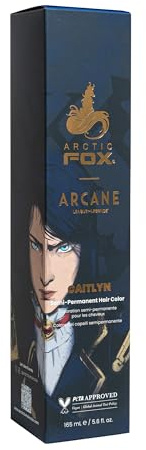 Arctic Fox x Arcane League of Legends - Tinte semipermanente para el cabello, vegano y libre de crueldad, Caitlyn, 165 ml