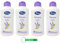 4 gel doccia Venus Bagnodoccia con lavanda e melissa, pelle morbida, liscia e vellutata, detergente per il corpo 650 ml + portachiavi Beni Culinari