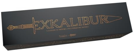 EXKALIBUR – Caccia al tesoro Leggendaria | Gioco di enigmi medievali con carta illustrata | Cofanetto Avventura di The PUY du Pou | Premio da 250.000 € a Vincere Punto chiave