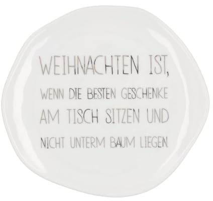Teller Weihnachten ist, klein