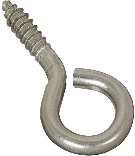 Stanley National Hardware 2016bc # 2, 2–5/8 cm stor skruv Eye i rostfritt stål