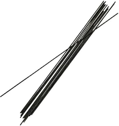 CABLEPELADO Pelo Sierra Marquetería madera, Hoja de sierra de marquetería, Hoja para Serrucho de marquetería, Cuchilla de marquetería, Apto para madera, Tamaño 6/13, 12 unidades