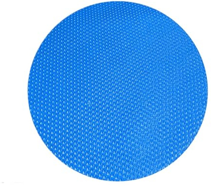 Copertura solare per piscina, coperta solare resistente, copertura rotonda, pellicola isolante per piscina, protezione resistente al calore, per terreno esterno, interrato, nuoto estivo