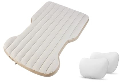 OAPNCBVY Cama para Dormir Coche Apto para Tesla 2021-2025 colchón de Aire para automóvil colchón autoinflable Cama para Dormir de Viaje Colchón Plegable para Coche