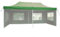 Nexos Pavillondach Ersatzdach Wechseldach für Profi Falt-Pavillon 3x6m - Dachplane 270g/m² PVC-Coating versiegelte Nähte wasserdicht – Farbe: grün