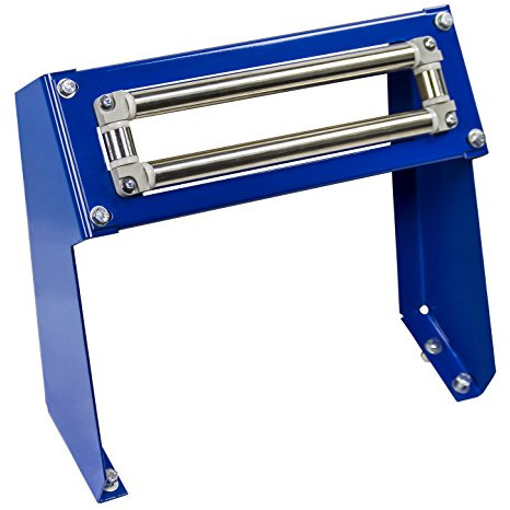 Coxreels 15353-8 Powder Coated Steel Top Rewind 4-Way Roller Bracket for 1125 and 1275 Series Hand Crank and Motorized Hose Reel, 8 Drum Width