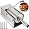 VEVOR Machine à Saucisse Remplissage de Saucisse horizontal de saucisse remplissante de saucisse pour la maison et l'utilisation commerciale en acier inoxydable (5L)
