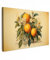 MuchoWow© Wandbilder Groß 120x80 cm XXL Wohnzimmer Wanddeko Schlafzimmer Zimmerdeko Fotowand Zimmer Deko Wand Dekoration Wall Art Vintage - Pflanzen - Orangen - Beige - Natur - Obst