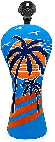 Montela Golf Club Covers Driver Cover Fariway Wood Headcover Hybrid Covers