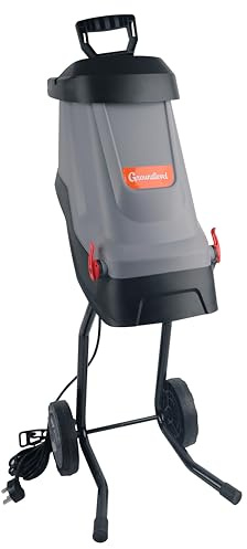 Powerful 2600W Electric Garden Shredder – Heavy Duty Mulcher with Safety Features & Large Collection Box | Ideal for Branches, Leaves & Garden Waste