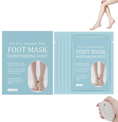 Lot de 5 masques hydratants pour pieds