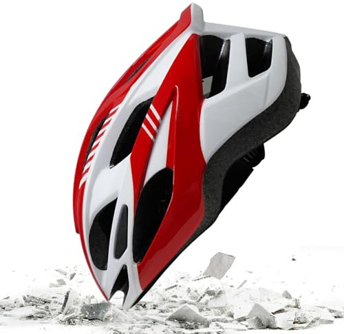 Huxibai Casco per Ciclismo Adulti | per Bici Casco da Skateboard e Ciclismo | Protezione Sicura Traspirante per Uso Esterno su Strada Montagna Città Scooter Pattinaggio Ragazzi Uomini Donne