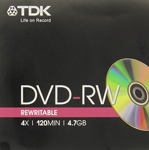 TDK DVD-RW 4.7GB 4x - 1 Pack