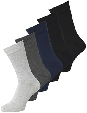 JACK & JONES Jacbasic Bamboo Sock 5 Pack Noos Calze Uomo