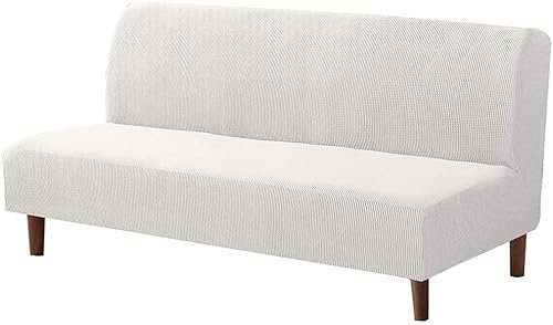 XTHY Ohne Armlehnen Schlafsofa Bezug Sofabezug 150-180cm Couch Überzug Armlos Sofaüberwurf Sofa Hussen Armlose Sofabettüberzug Futon Schutzhülle Für Klappbares Schlafsofa Mit