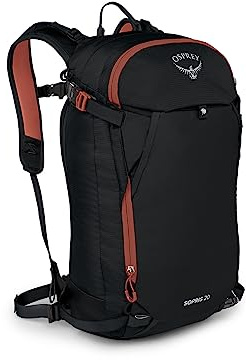 Osprey Sopris 20L Ski and Snowboard Backpack, Black