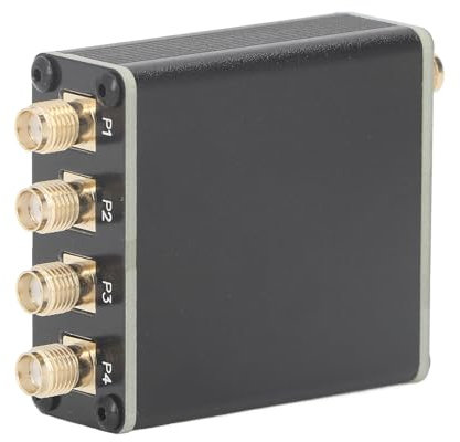 Splitter di Isolamento RF Attivo, Splitter di Segnale RF 1 Ingresso 4 Uscite 50 Ohm per Sorgente di Segnale