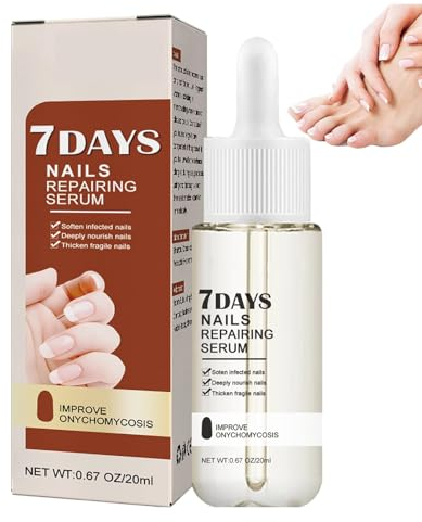 7 Days Nail Growth and Strengthening Serum, Nagelserum für Stärke und Wachstum, Nail Repair Essence Serum - Nagelöl für Fuß & Fingernägel, stärkt pflegt rissige brüchige Nägel