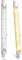 CucuGo R7s alogena 118mm 300W Bianco Caldo 2800K R7s dimmerabile AC220-240V lampadina lineare j118 r7s 5900lm per l'illuminazione domestica, lavoro, sicurezza, stradale, ecc (2pcs)