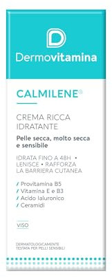 Dermovitamina - Dermovitamina Calmilene Crema Ricca Idratante Viso 40ml - 988141343