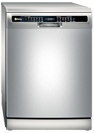 Balay, Lavavajillas Libre Instalación, 60 cm. de ancho, 13 Servicios, Media Carga, Programa Automático, Home Connect, Acero, 3VS6060IP