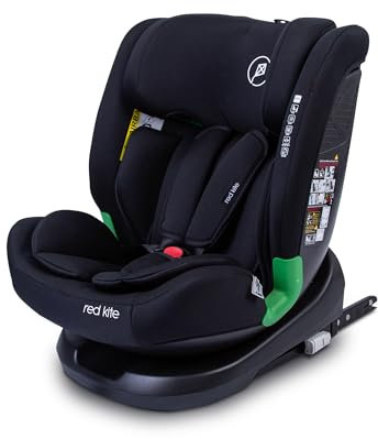 Red Kite Evolve 123 Recline Car Seat R129 iSize - Black
