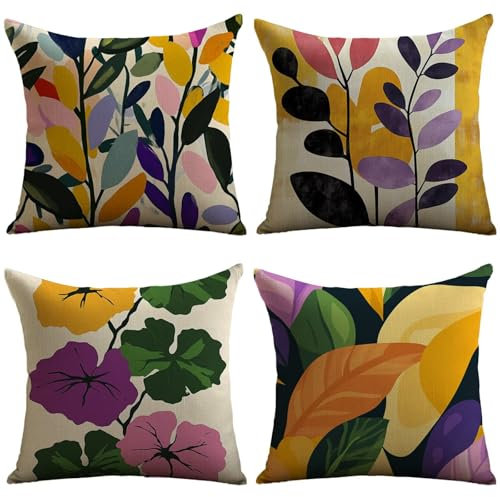 Cuscini Esterno Giallo Federe Cuscini Divano 70x70cm Cuscino Divano Nordico Velluto Copricuscini Decorativi Doppia Faccia Stampa Fodera per Cuscino per Sedia Camera Letto Esterni Giardino JL-315