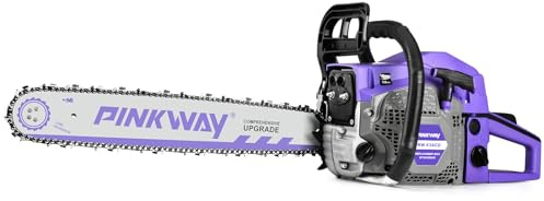 2-cycle 63CC Chainsaw Saw Gas Powered 20 Chain Saws Cordless Petrol Saw Handheld Chainsaw for Cutting Wood Trees Branches，63ACG Upgrade