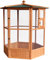 Large Wooden Aviary for Birds & Small Animals - 1500 x 1500 x 1600 mm