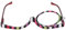 Gafas Cosméticas De Aumento Gafas De Presbicia para Maquillaje para Mujer, Rotación Anteojos De Aumento, Lectura Plegable Gafas Flip Down Cosméticos para Mujeres (+3.50)