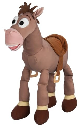 Disney Store Toy Story Peluche Bullseye avec yeux brodés et peluche douce, convient à tous les âges