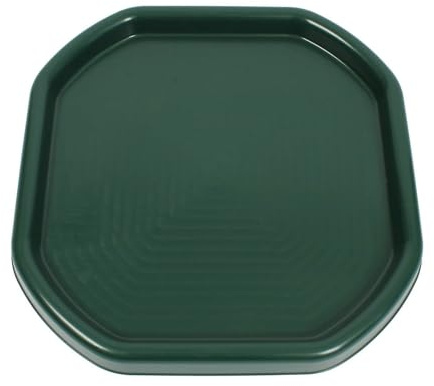 GIODICART Großes Tablett für das Spielen und die Kreativität der Kinder, 70 x 70 cm, Grün