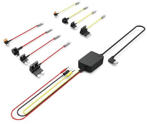 KENWOOD CA-DR1130, Kit di cablaggio videocamera da cruscotto per modalità Parking, Nero