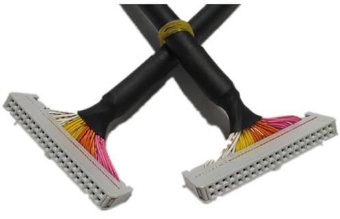 CFYGULKK IDE Cable 10P 14P 16P 20P 26P 30P 34P 40P 50P 64P Shield FC-2 * 15 2.54mm Flat Cable FC-10P FC-14P FC-16P FC-20P FC-26P FC-50P(2m,FC-40P IDE 40P)