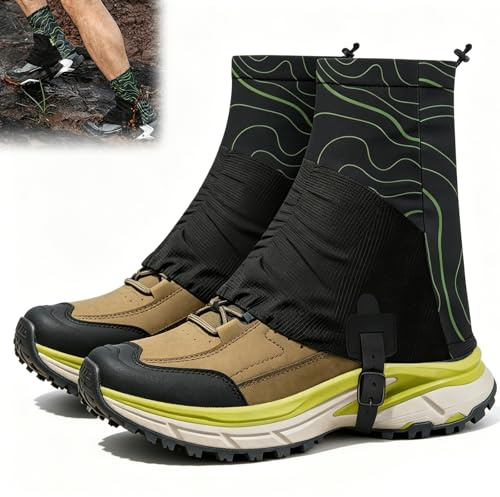 NICEWAT Trail Gaiters låg damask unisex, sandtäta ben trail damasker