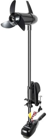 hongward Moteur hors-bord électrique 800 W 12 V, force de poussée de 36 kg, moteur de bateau réglable en hauteur, moteur hors-bord électrique pour bateau de pêche, bateau gonflable, kayak et bateaux