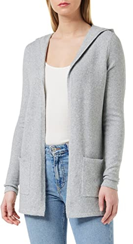 VERO MODA Knitted Cardigan VMDOFFY Knit Cardigan Light Grey Melange M Light Grey Melange M