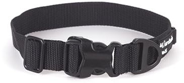 Mountain Paws Extra Robustes Hundehalsband mit Namensschild-Befestigungspunkt, passend für Halsgrößen von 26 – 38 cm